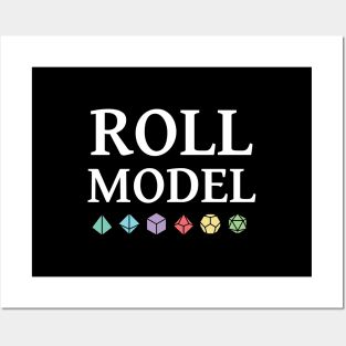 D&D Dice Roll Model Posters and Art